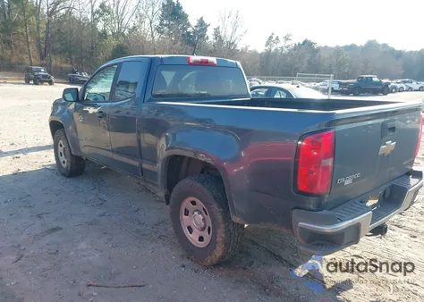 2019 Chevrolet Colorado Wt из США, поврежденный, VIN 1GCHSBEA4K1236643